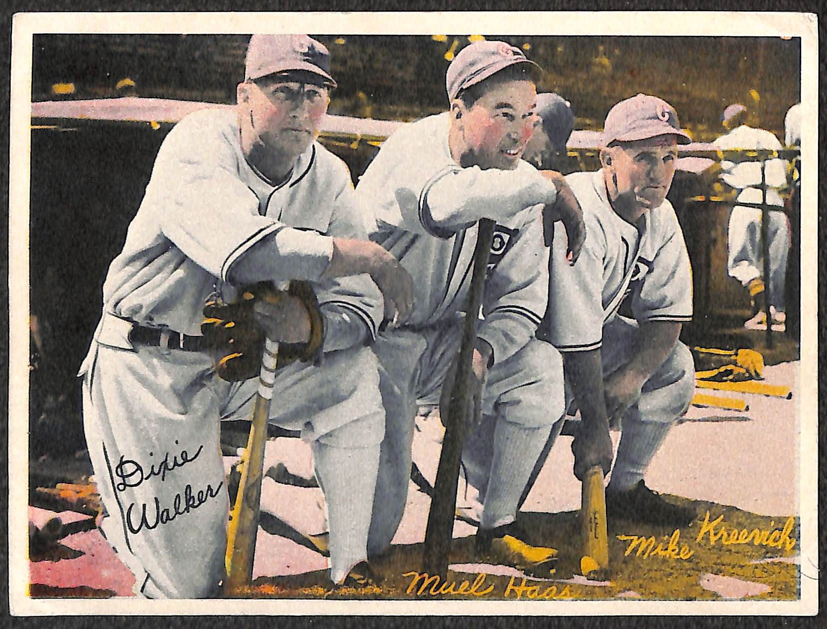 Lot Detail - Lot of (3) 1936 R312 Goudey Color Pastel Premiums w/ White ...
