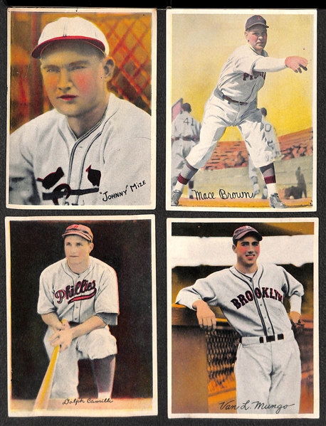 Lot Detail - Lot of (4) 1936 R312 Goudey Color Pastel Premiums w ...