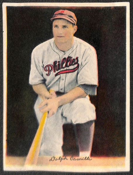 Lot Detail - Lot of (4) 1936 R312 Goudey Color Pastel Premiums w ...