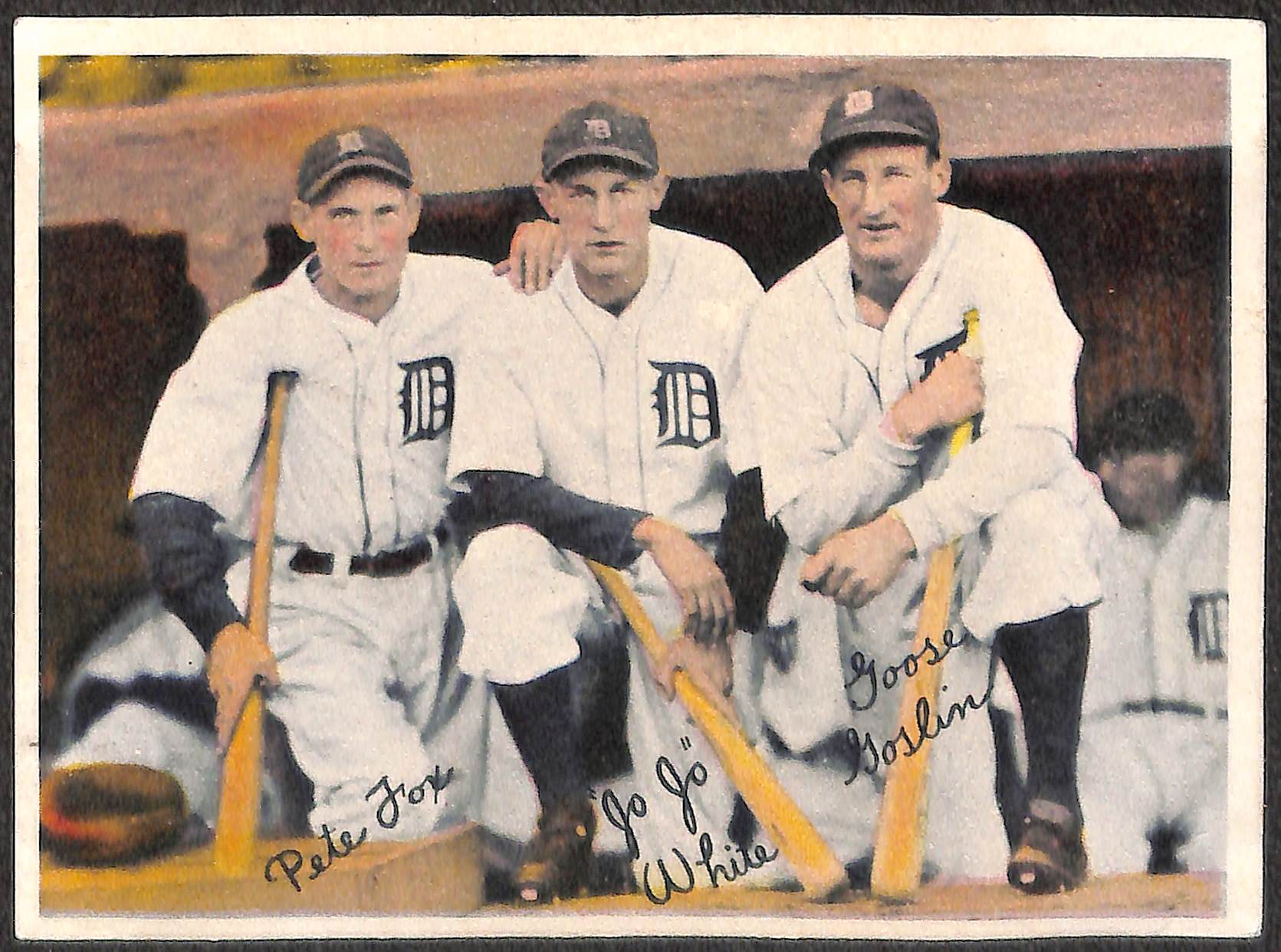 Lot Detail - Lot of (2) 1936 R312 Goudey Color Pastel Premiums w/ Red ...