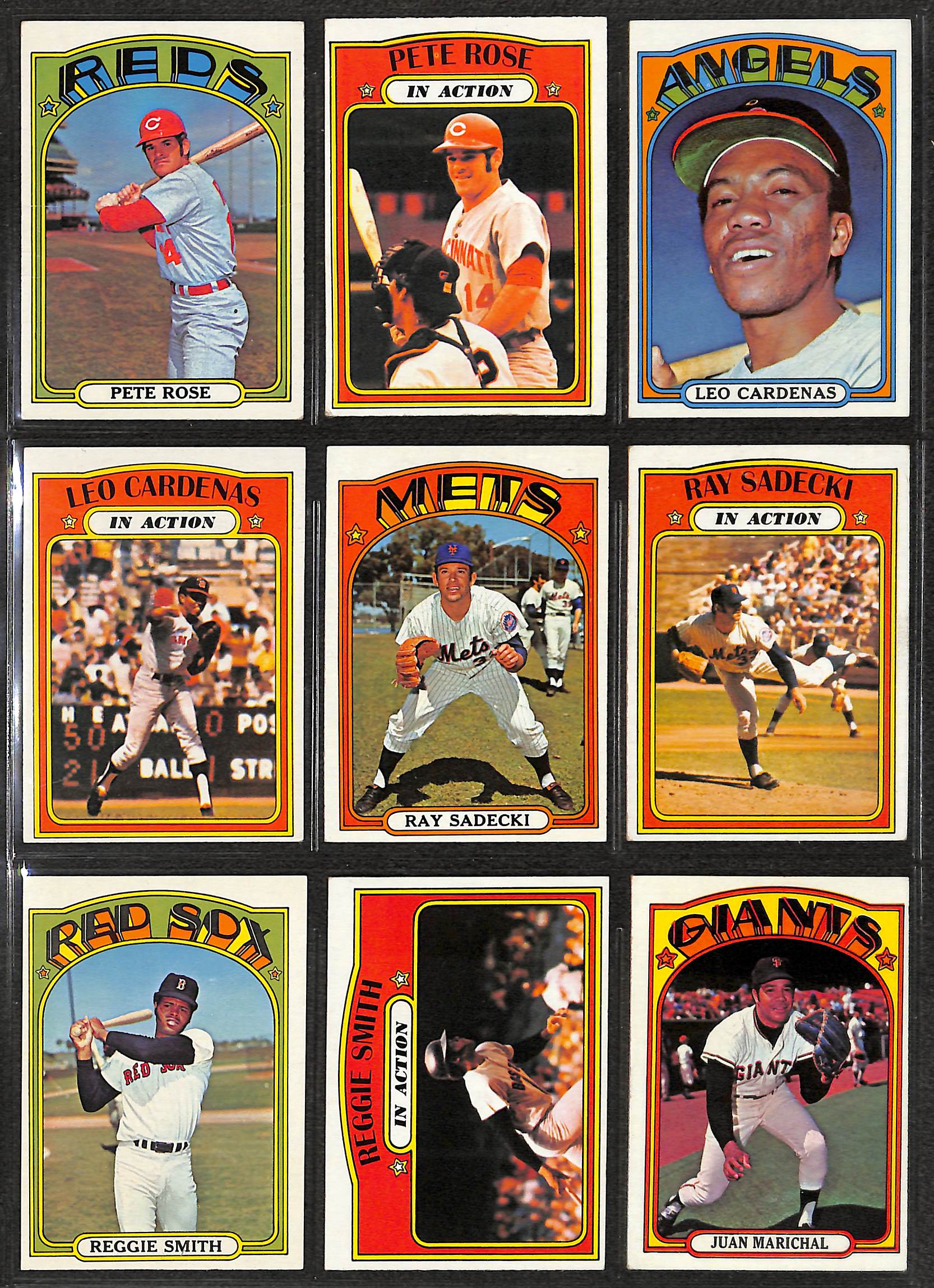 Lot Detail 1972 Topps Near Complete Baseball Card Set (Almost All 787