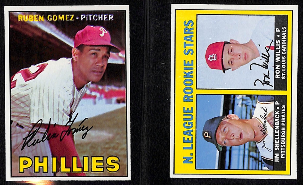 High-Quality 1967 Topps Set (Missing 10 Cards Above) - Mostly Pack-Fresh Cards - Include 9 PSA Graded Cards