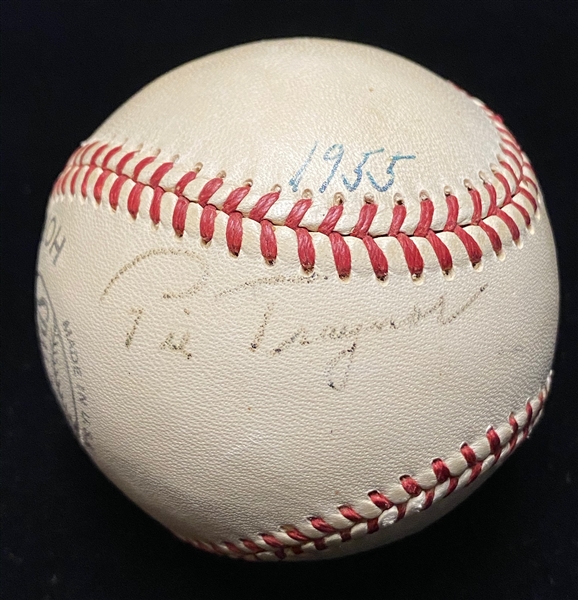 Pie Traynor Single-Signed Spalding Official Baseball (Near Sweet Spot) - JSA LOA