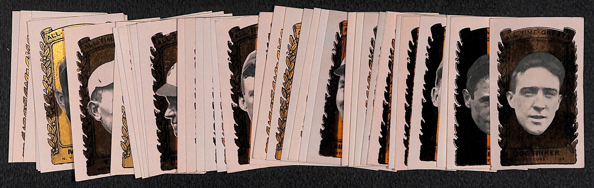 1963 Topps Bazooka All-Time Greats Near Complete Set (40 of 41 Cards) - Missing on Card #34 (Mickey Cochrane) - Mostly Pack Fresh