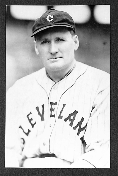 Lot of (2) 1950s-1960s Walter Johnson Real Photo Postcards Off Original Negatives (From George Burke/George Brace)