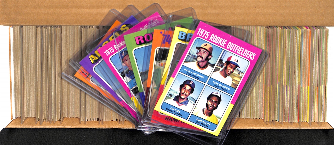High-Quality 1975 Topps Baseball Card Complete Set