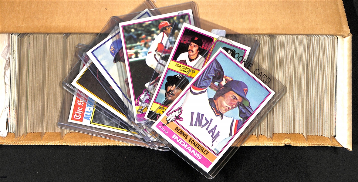 High-Quality 1976 Topps Baseball Card Complete Set