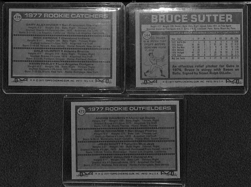 High-Quality 1977 Topps Baseball Card Complete Set