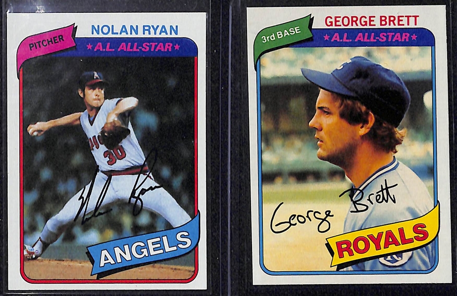 High-Quality 1980 Topps Baseball Card Complete Set