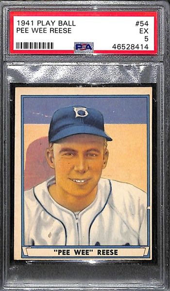 1941 Play Ball Pee Wee Reese #54 PSA 5