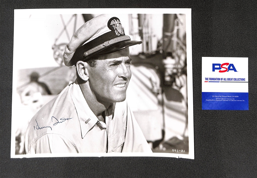 Henry Fonda (d. 1982) Signed 8x10 Photo - PSA/DNA COA