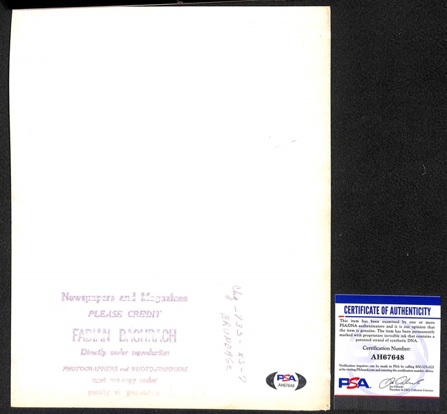 Olympic-Related Signed Photo Lot - Avery Brundage (IOC Pres. 1952-1972, d. 1975) Asa S. Bushnell (d. 1975), Bob Richards (Pole Vaulter) - w. PSA/DNA COAs