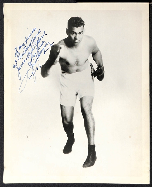 Jack Dempsey Signed Vintage 8x10 Boxing Photo - PSA/DNA Letter of Authenticity