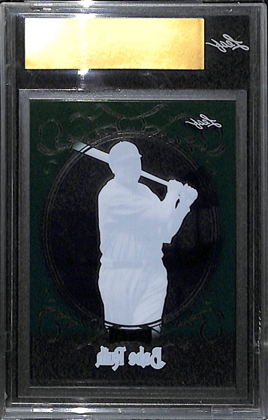 2019 Leaf Metal Rare Pre-Production Proof - Clear Green Numbered 1/1 - This is an Original Proof Card - Only One Exists!