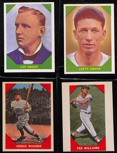 High-Quality 1960 Fleer Baseball (79) Base Card Complete Set PSA 8 Ty Cobb #42