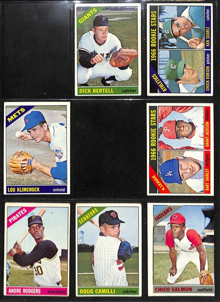 1966 Topps Baseball Near Complete Set (Missing Only 19 Cards)