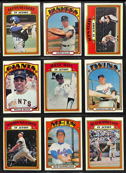 1972 Topps Baseball Card Complete Set (All 787 Cards!)