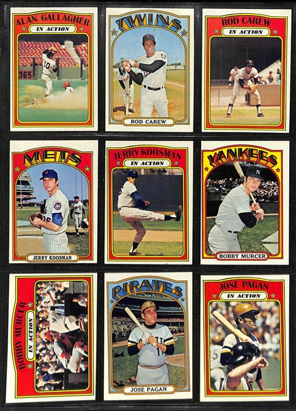 1972 Topps Baseball Card Complete Set (All 787 Cards!)