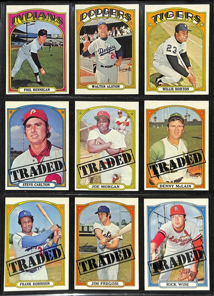 1972 Topps Baseball Card Complete Set (All 787 Cards!)