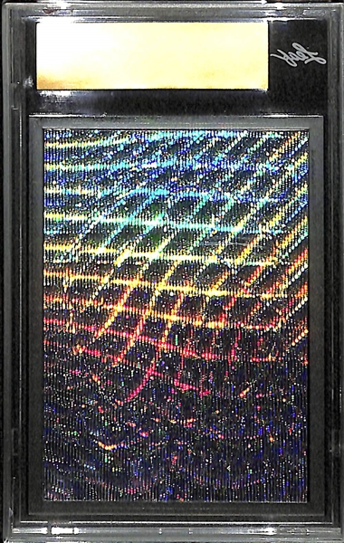2019 Leaf Metal Rare Pre-Production Proof - Prismatic Red Wave Numbered 1/1 of Card #35 - This is an Original Proof Card - Only One Exists!