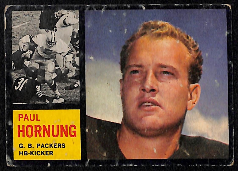 Lot of (30) 1962-1964 Topps & Philadelphia Football Card Lot w. 1962 Topps Jim Brown