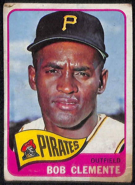 Lot of (4) Roberto Clemente Cards w. 1953 Topps