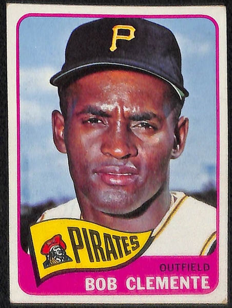 Lot of (4) Roberto Clemente Cards w. 1953 Topps
