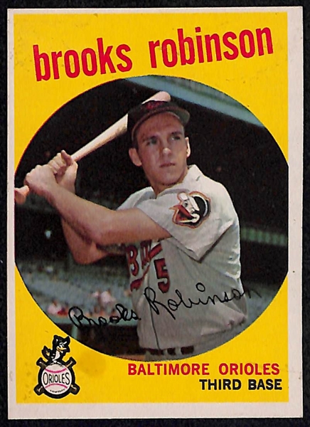 Lot of (11) 1956-1968 Topps Baseball Cards w. 1956 Al Kaline