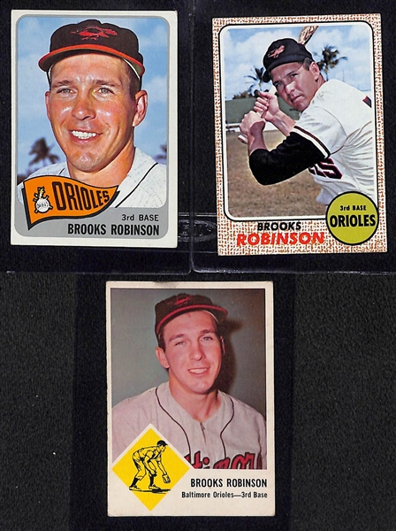 Lot of (11) 1956-1968 Topps Baseball Cards w. 1956 Al Kaline