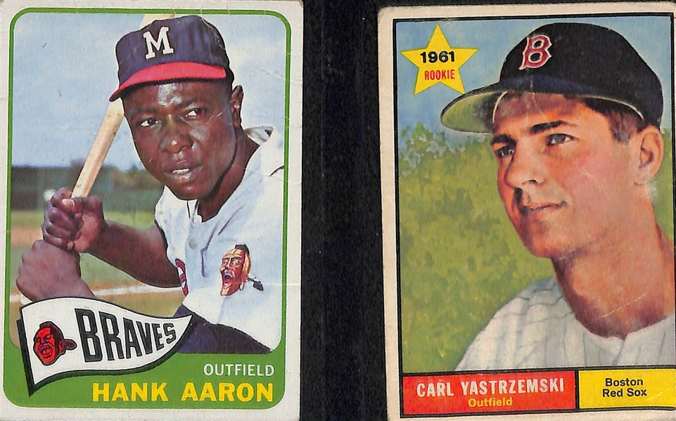 Lot of (60) Vintage Topps & Bowman Baseball Cards from 1948-1965 w. 1951 Bowman Joe Garagiola