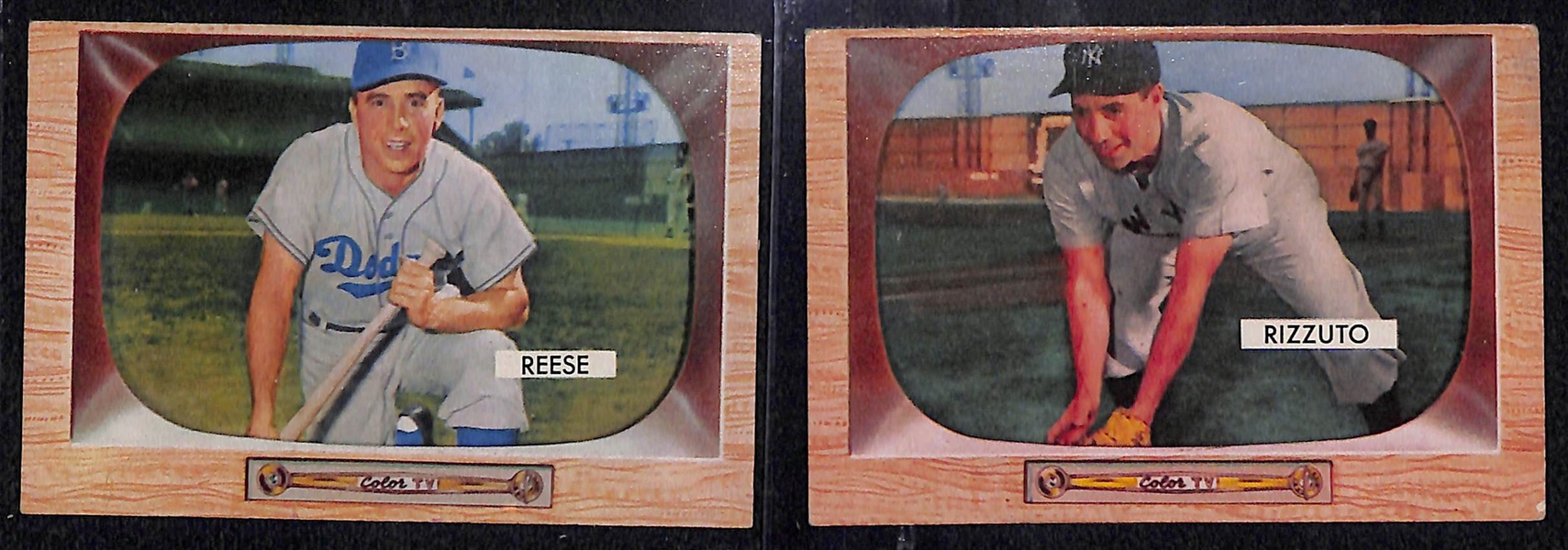 Lot of (250+) 1955 Bowman Baseball Cards w. PeeWee Reese