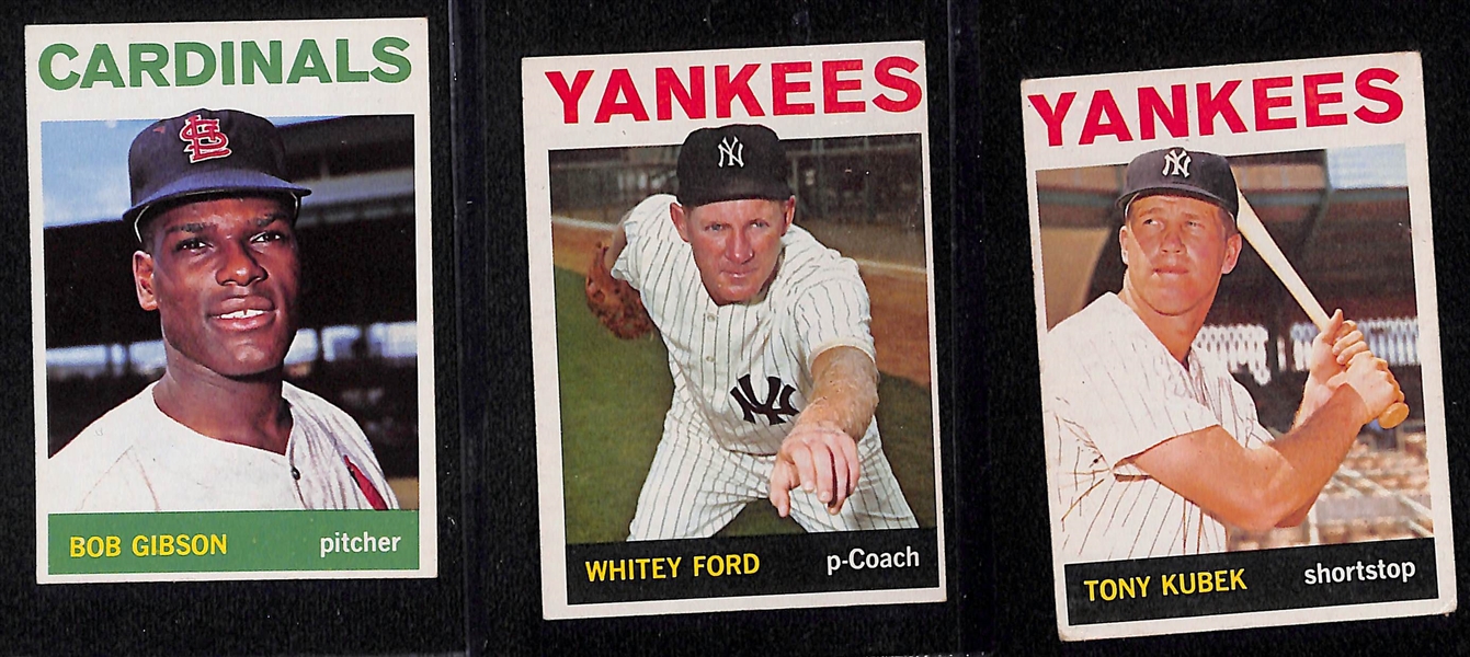 Lot of (250+) Assorted 1964 Topps Baseball Cards w. Willie Stargell