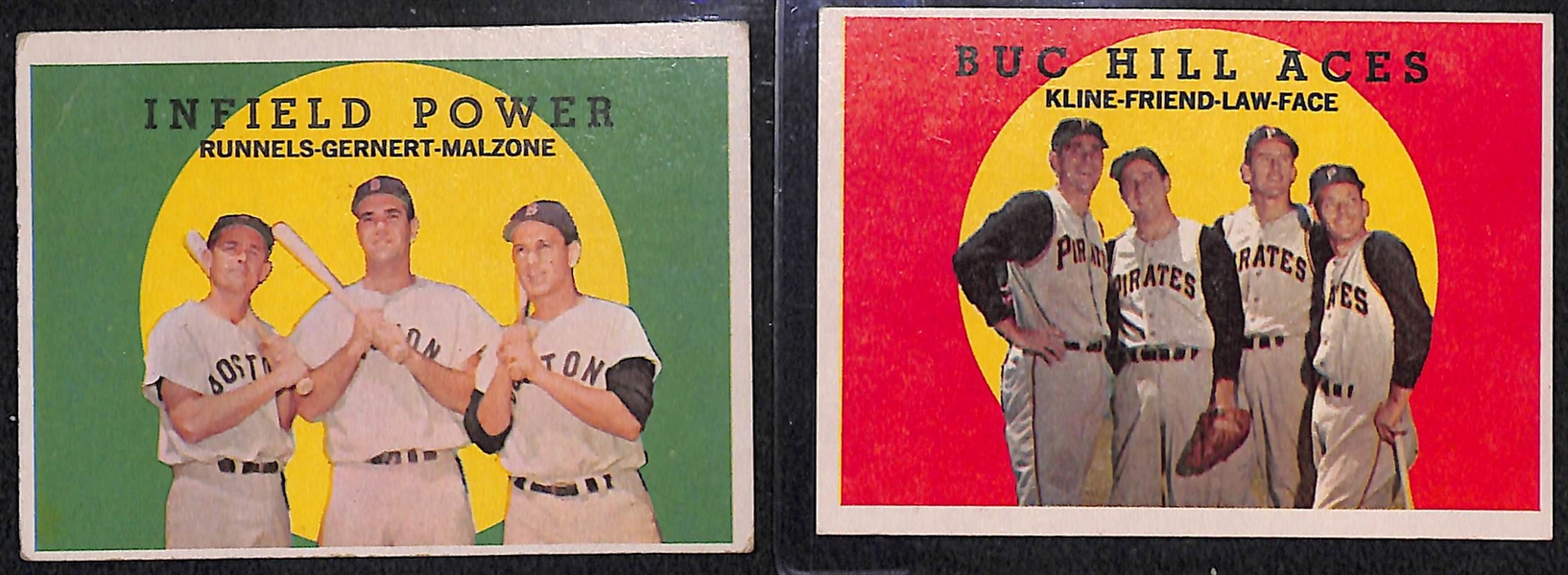 1959 Topps Partial Set of 131 Cards w. Mantle, Stars, & High Numbers