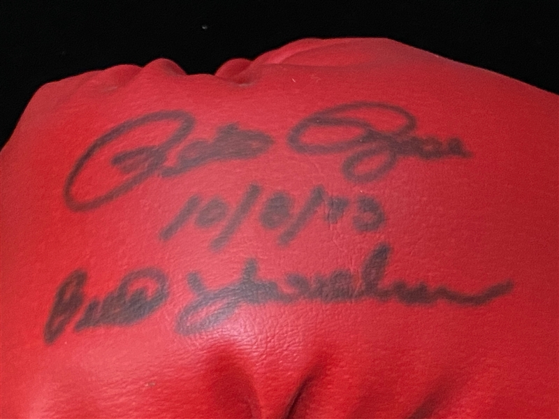 Everlast Boxing Glove Signed by Pete Rose & Bud Harrelson - JSA LOA