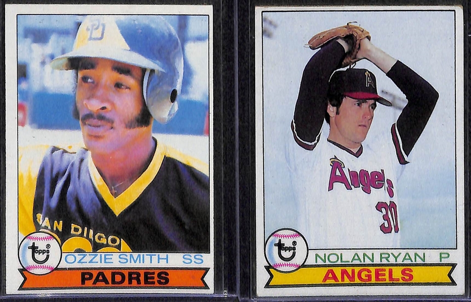 Lot of 2 Topps Baseball Complete Sets From 1978 & 1979