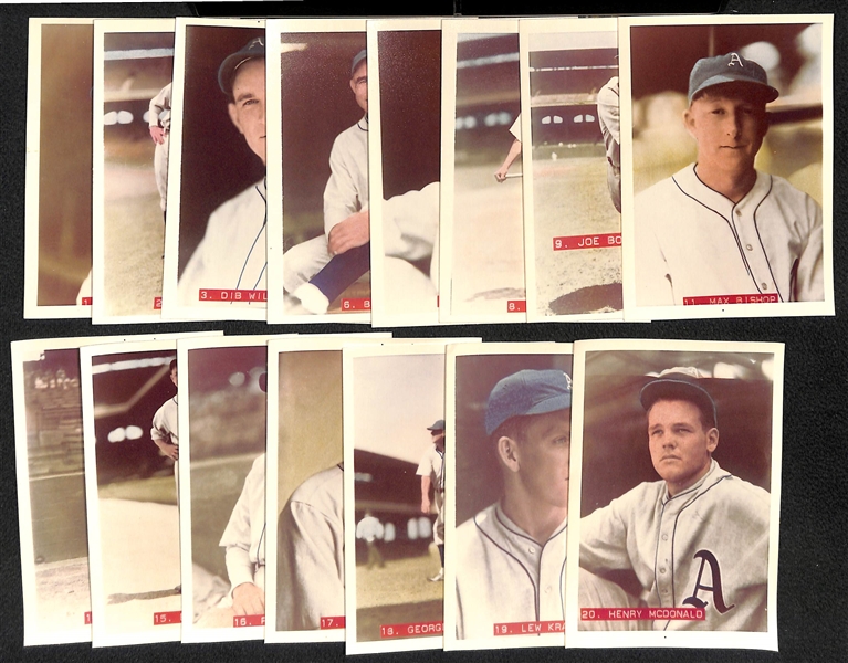 (6) Envelopes From George Brace w. Over 100 Brace/Burke Photo Postcards