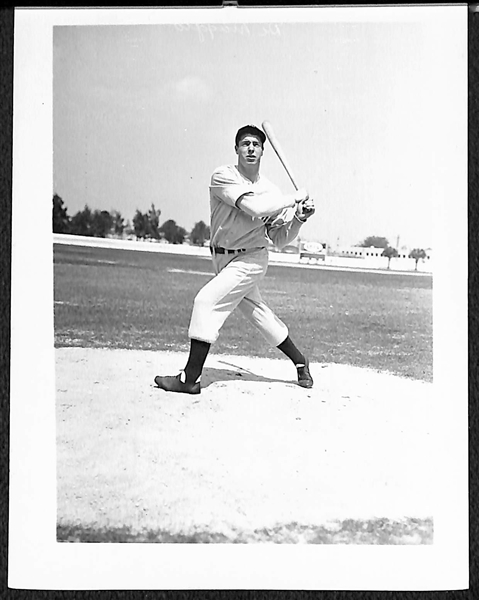 1930s Yankees Team Type 2 Photo Card Set of 36 (4x5) w. DiMaggio and (4) Gehrig Cards (Printed in 1960s-70s Off Original Negatives) 