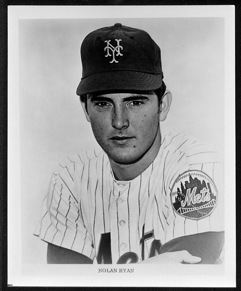 (16) Mets Team Issued Photos (Late 1960s or Early 1970s) w. RARE Nolan Ryan, Tom Seaver, Yogi Berra, Casey Stengel, Warren Spahn
