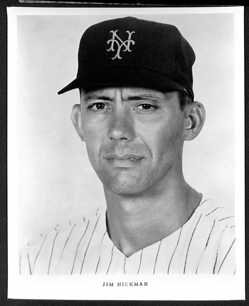 (16) Mets Team Issued Photos (Late 1960s or Early 1970s) w. RARE Nolan Ryan, Tom Seaver, Yogi Berra, Casey Stengel, Warren Spahn