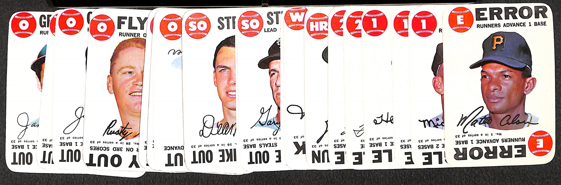 Box-Fresh 1968 Topps Batter Up Card Game Complete Set in Box w. Mantle, Mays