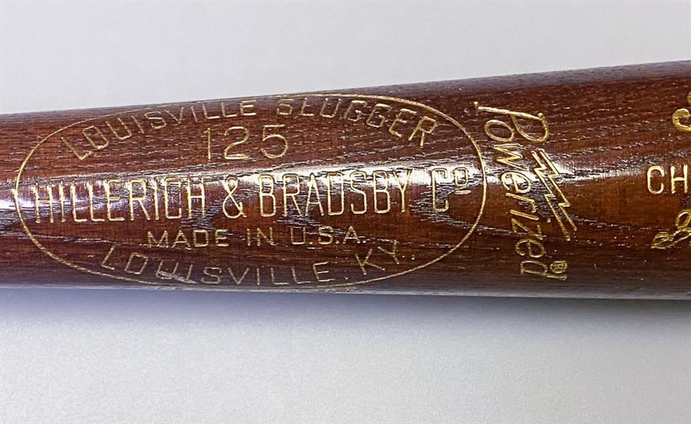1936 Commemorative Hall of Fame Induction Bat #462/500 - First Issue of the Induction Bats by Cooperstown