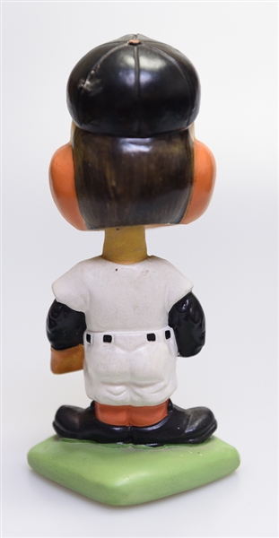 1960s Baltimore Orioles Green Diamond Base Mascot Bird Bobble Head