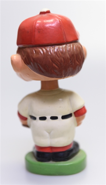 1960s Philadelphia Phillies Green Circle Base Boy Head Bobble Head