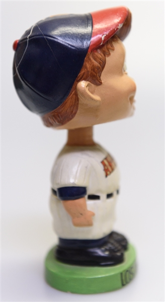 1960s LA Angels Green Circle Base Boy Head Bobble Head
