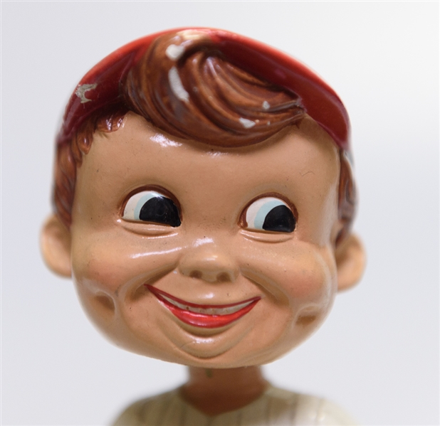 1960s LA Angels Green Circle Base Boy Head Bobble Head