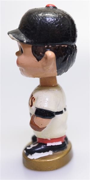 1960s San Francisco Giants Gold Circle Base Boy Head Bobble Head