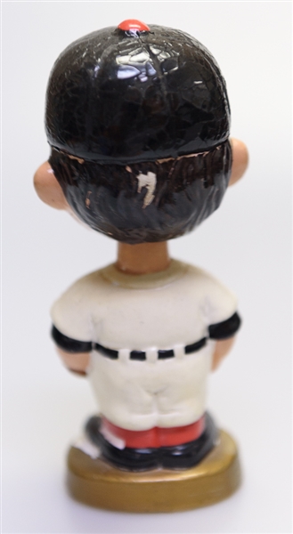 1960s San Francisco Giants Gold Circle Base Boy Head Bobble Head