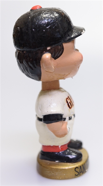 1960s San Francisco Giants Gold Circle Base Boy Head Bobble Head