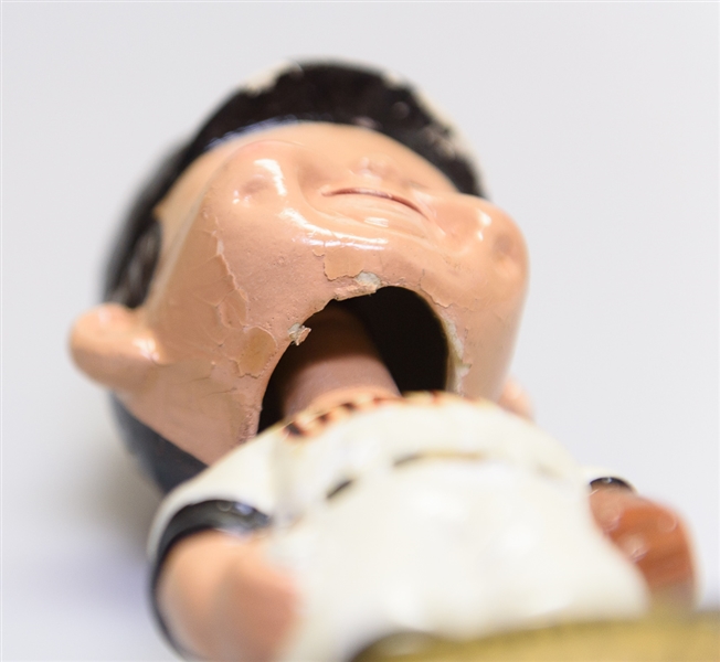 1960s San Francisco Giants Gold Circle Base Boy Head Bobble Head
