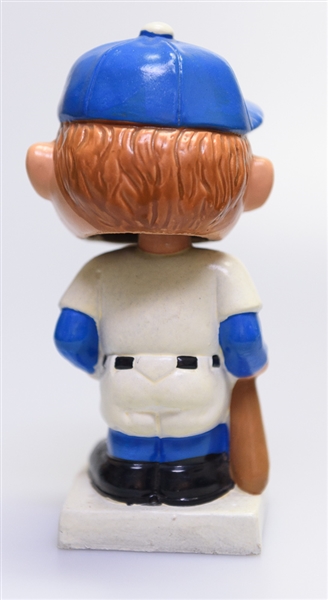 Early 1960s Chicago White Sox White Square Base Boy Head w. Original Box